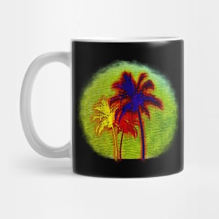 Many Colors Of Palm Trees Mug